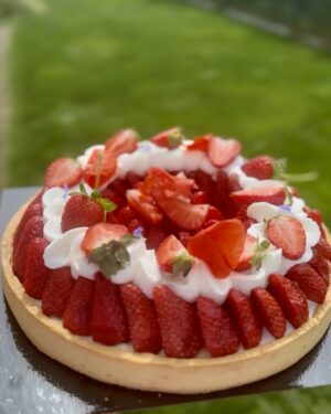 Tarte aux Fraises à partager